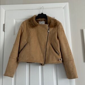 Tan Shearling Jacket - Be Fore Dawn (Purchased at Reformation)